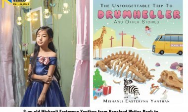 This 8-yr-old Naga girl Writes Book to Self-Finance Her Dream